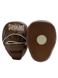 Super Pro Gebogen Vintage Hook and Jab Pad Leder