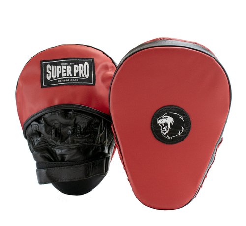 Super Pro Gebogen Vintage Hook and Jab Pad Leder