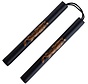 Zwart Foam Nunchaku met koord