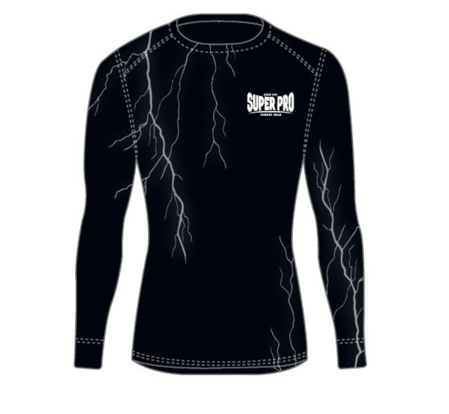 Compression Shirt  Thunder Zwart/Grijs