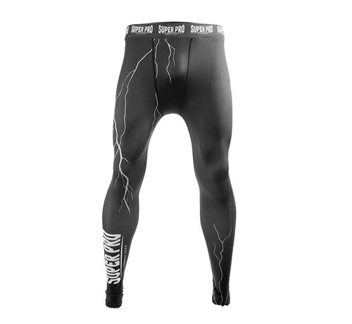 Super Pro Tight Thunder Zwart/Grijs