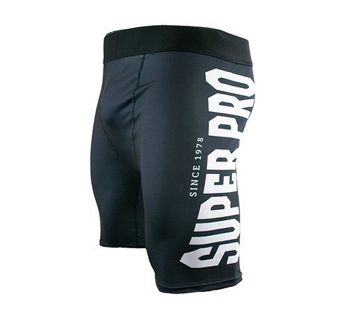 Super Pro Compression Short Zwart/Wit