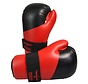 Pointfighting semi contact handbeschermers rood-zwart