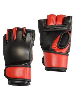 Phoenix MMA glove PU, zwart-rood