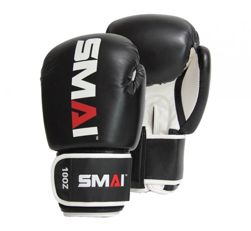 Phoenix PU bokshandschoenen, zwart-wit