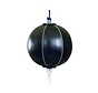 Dubbel end ball leder, zwart incl. stieken
