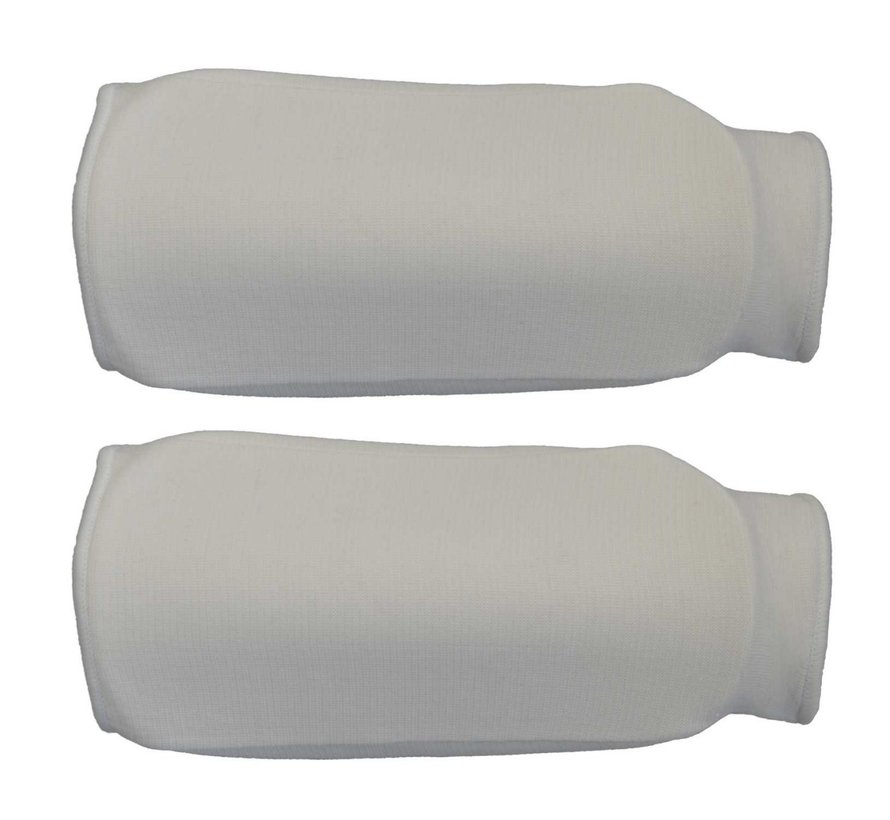 Onderarm beschermers elastische wit