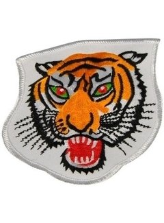 Phoenix geborduurde badge tijger ca. 10 cm