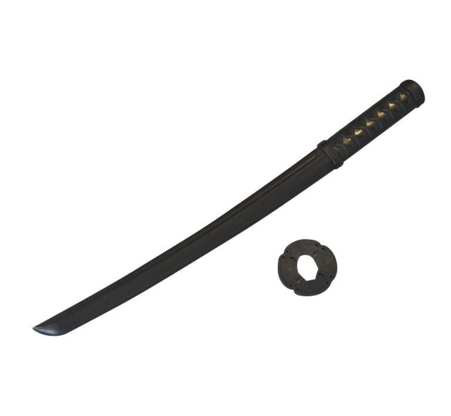Shoto, zwart oefenzwaard, 62cm