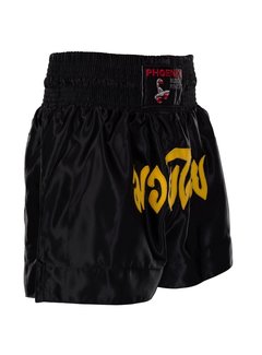 Phoenix BUDO's FINEST Thai Shorts zwart