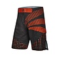 PX MMA Shorts zwart-rood, Stretch