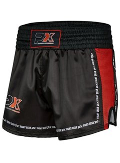 Phoenix PX Thai Shorts "Dynamic", Mesh, zwart-rood