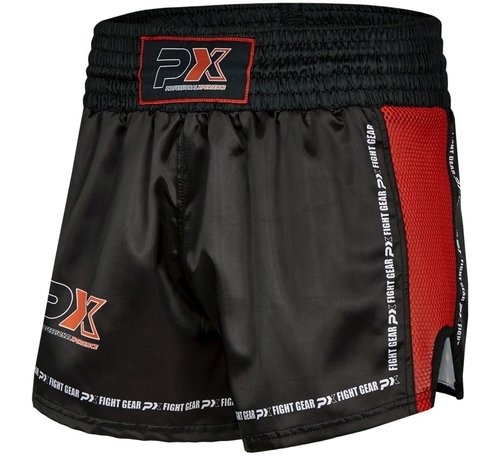 Phoenix PX Thai Shorts "Dynamic", Mesh, zwart-rood