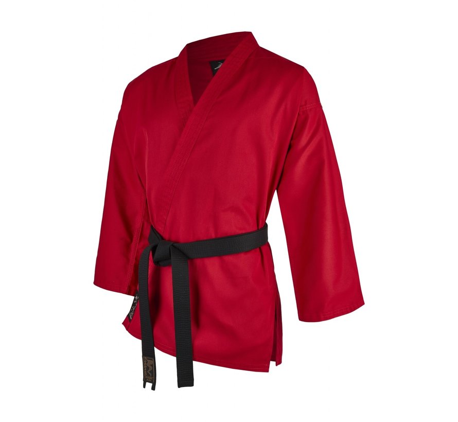 standaard vechtsport jas rood
