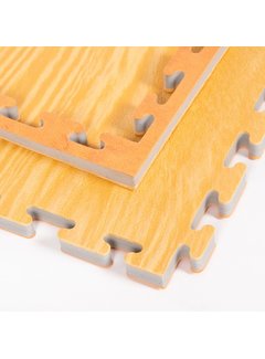 Phoenix Omkeerbare puzzelmat, houtlook - met staffelkorting