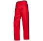 Training broek P/C, rood en 2 zwarte strepen