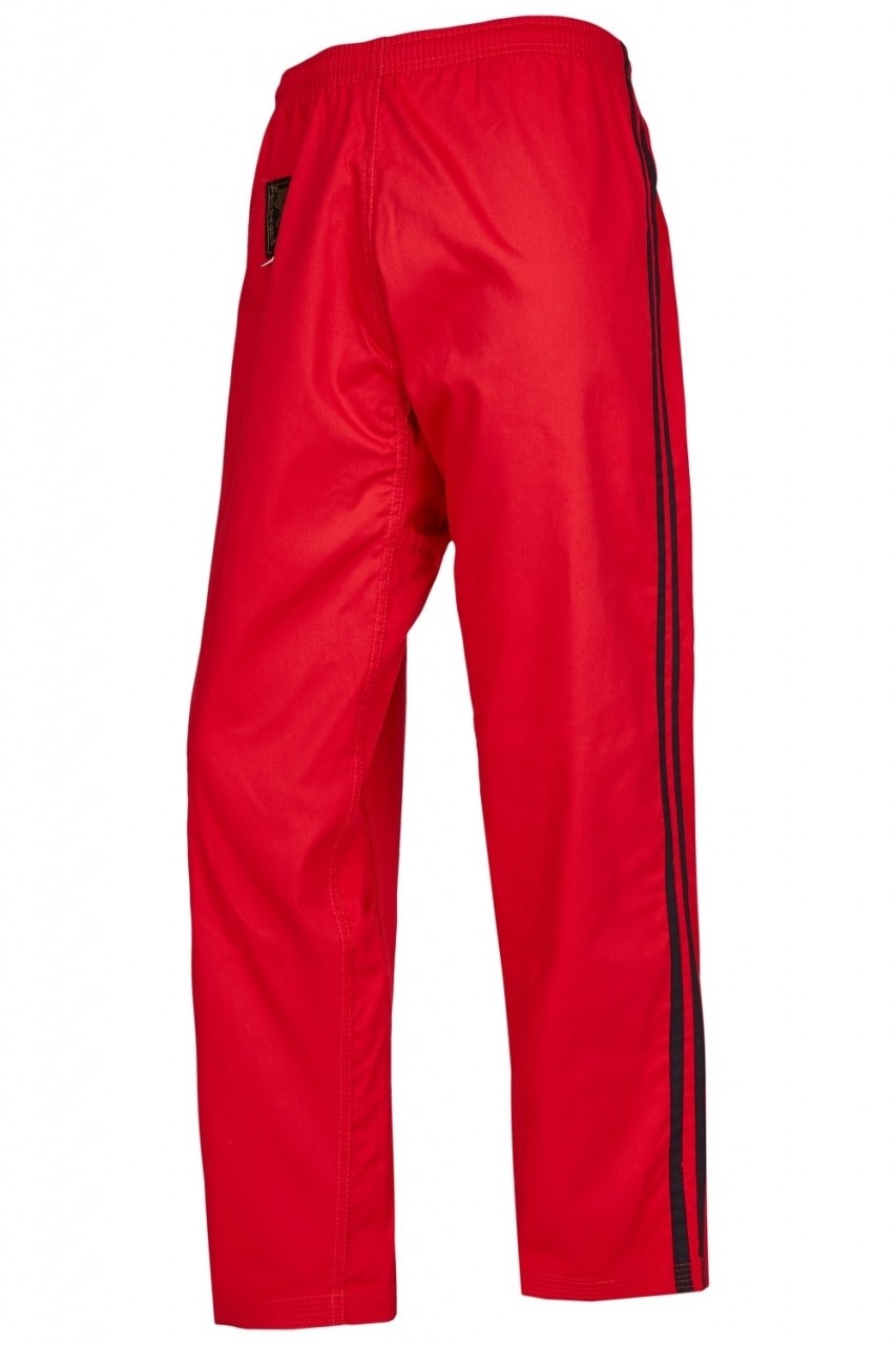 Walter Cunningham Specialist Absoluut Training broek P/C, rood en 2 zwarte strepen kopen?| Best Fightshop✓ - Best  Fightshop - Vechtsportartikelen