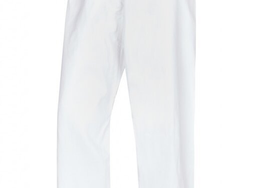 Phoenix Standaard broek wit elastische taille