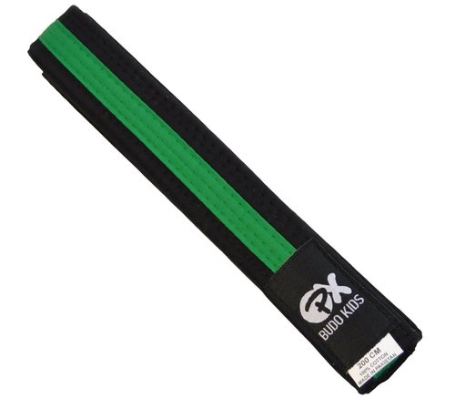 Phoenix kinder vechtsportband zwart-groen