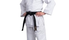 TEKKA BUDO Aikido suit special with embroidery - white - 450 g heavy