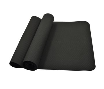 Phoenix Yoga mat zwart 183 x 61 x 0,4cm