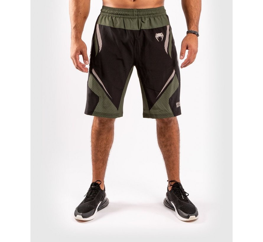 ONE FC2 Training Shorts zwart/ Khaki