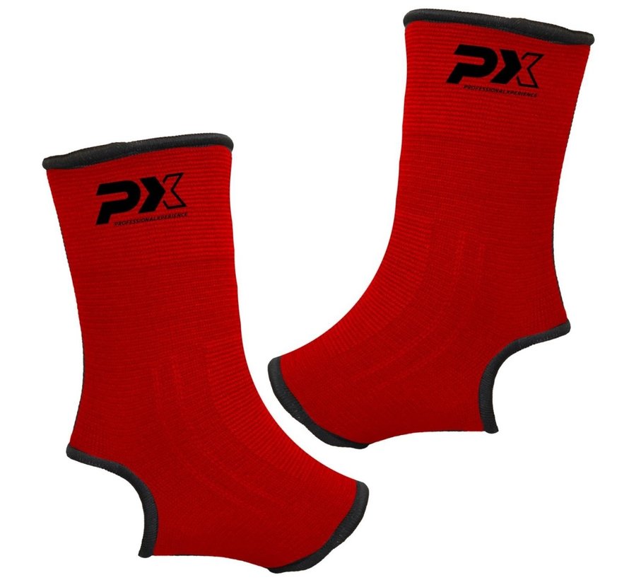 elastische enkelkous rood