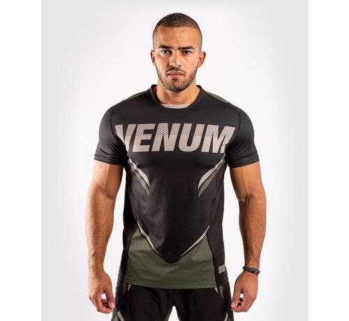 Venum ONE FC2 Dry Tech Shirt - zwart/ Khaki