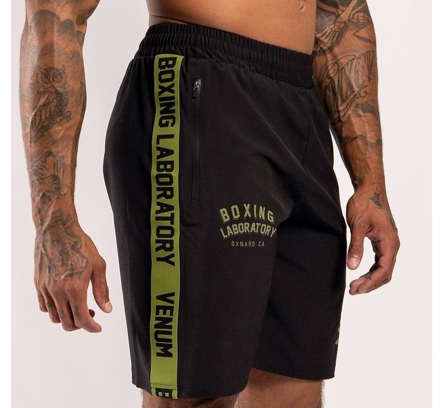 Boxing Lab Fightshorts - zwart/khaki