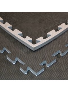 Phoenix Puzzelmat zwart grijs 100x100x2cm  - met staffelkorting