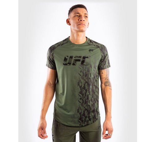 Venum UFC Fight Week Dry Tech Shirt - Khaki