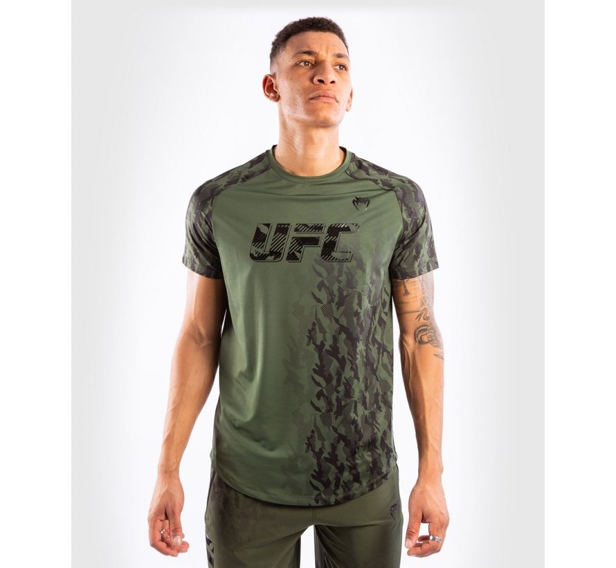 UFC Fight Week Dry Tech Shirt - Khaki