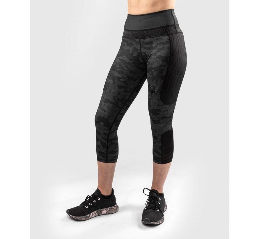 dames Defender legging Crops zwart