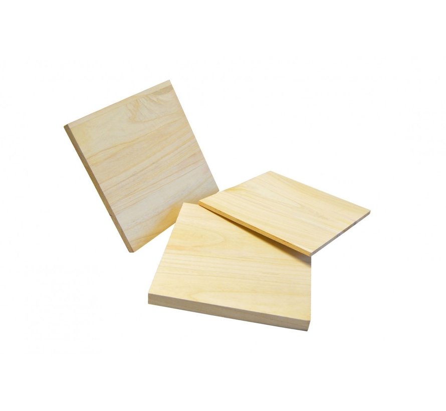 houten breekplank L30 x B30 cm voor breektest (6,10,15,20 mm dik)