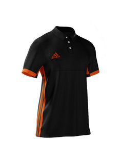 Adidas T16 MiTeam Polo Junior Zwart/Oranje