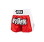 Junior Kickboksbroek Rood+Wit