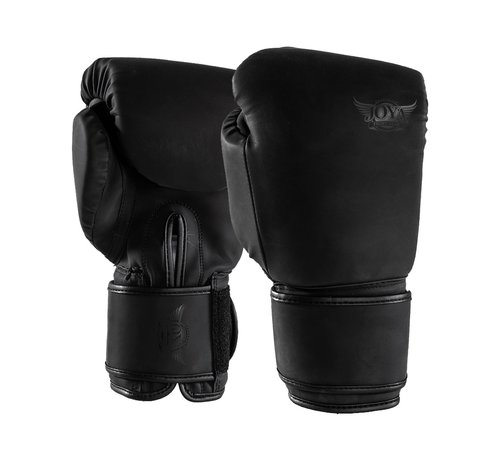 Joya MAX - Kickbokshandschoen - Zwart (PU)