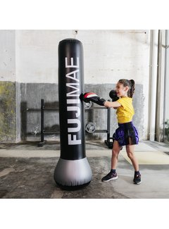 FUJIMAE Opblaasbare bokspaal - staande bokszak Staande Bokszak Heavy  zwart L165 cm