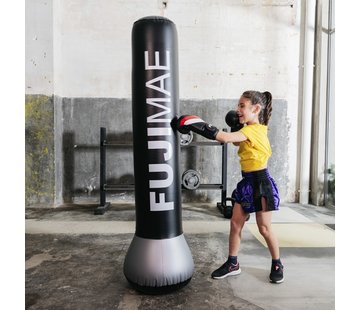 FUJIMAE Opblaasbare bokspaal - staande bokszak Staande Bokszak Heavy zwart L165 cm