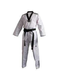 Adidas Dobok ADI-Club 3/// Zwart/Wit - Maat 200 Cm OP=OP