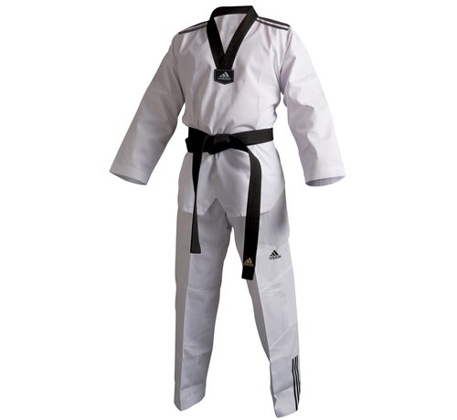 Adidas Dobok ADI-Club 3/// Zwart/Wit - Maat 200 Cm OP=OP