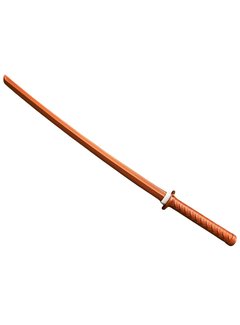 Phoenix Kunststof bruin oefenzwaard - bokken 100 cm