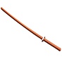 Kunststof bruin oefenzwaard - bokken 100 cm