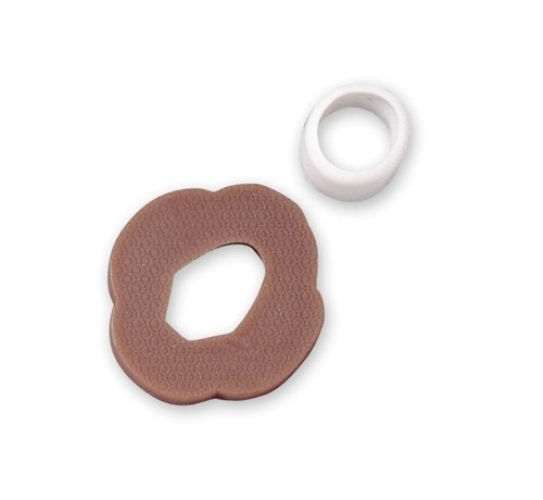 Fuji Mae Tsuba + Rubber Ring voor bokken