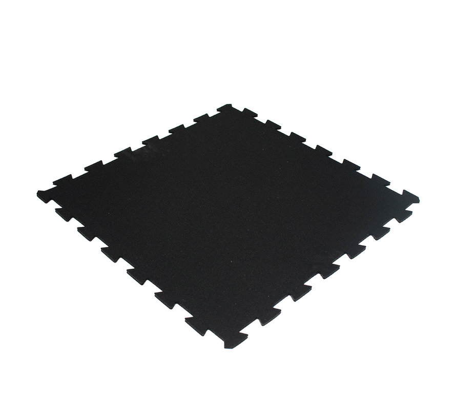 Puzzelmat Pure Black  60 x 60 en 100 x 100 Cm  - Gratis verzonden