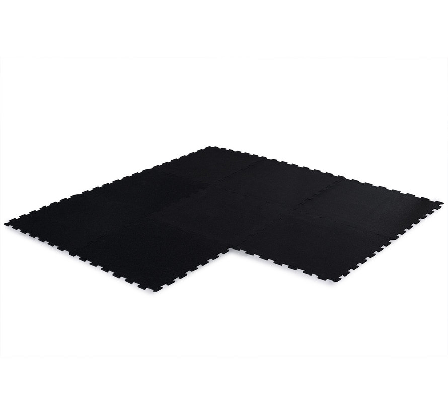 Puzzelmat Pure Black  60 x 60 en 100 x 100 Cm  - Gratis verzonden