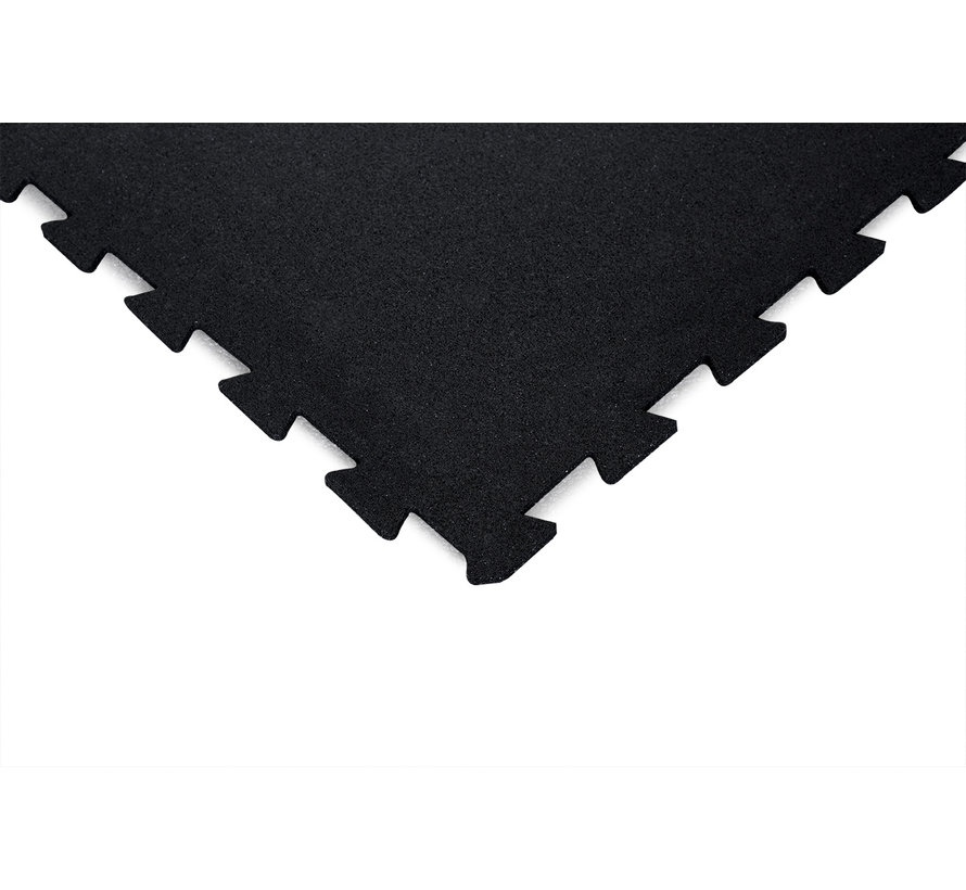 Puzzelmat Pure Black  60 x 60 en 100 x 100 Cm  - Gratis verzonden