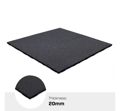 Best Fightshop Rubber fitness tegel Connect Stone - Gratis verzonden