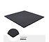 donker grijs 20 mm - 100x100 cm