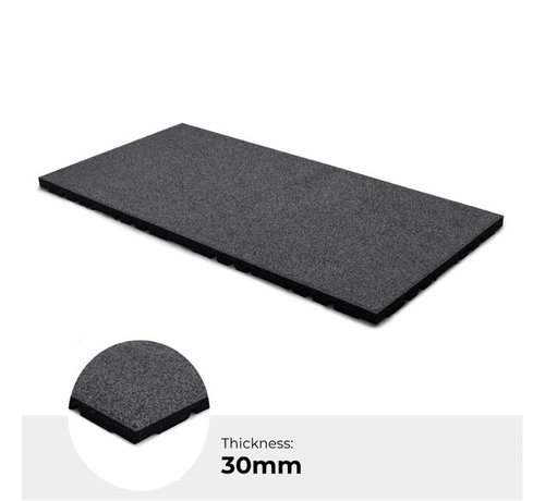 Best Fightshop Rubber fitness tegel Connect Stone - Gratis verzonden